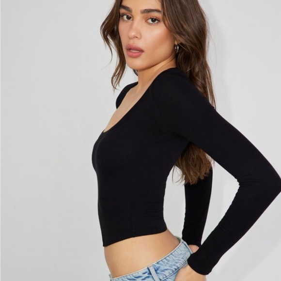 Garage Pamela Long Sleeve Scoop Neck (XS) - Picture 4 of 4